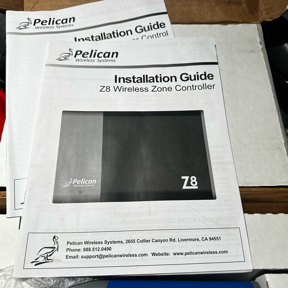 Pelican wireless system z 8 wireless zone controller